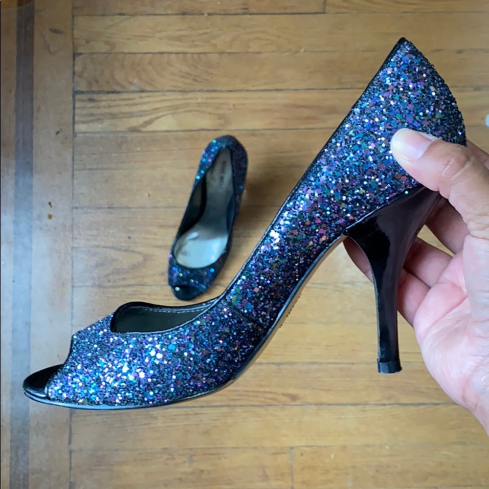Nine West sequin pump size 8